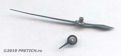 Mitutoyo 2109-10 снимаем стрелки с индикатора